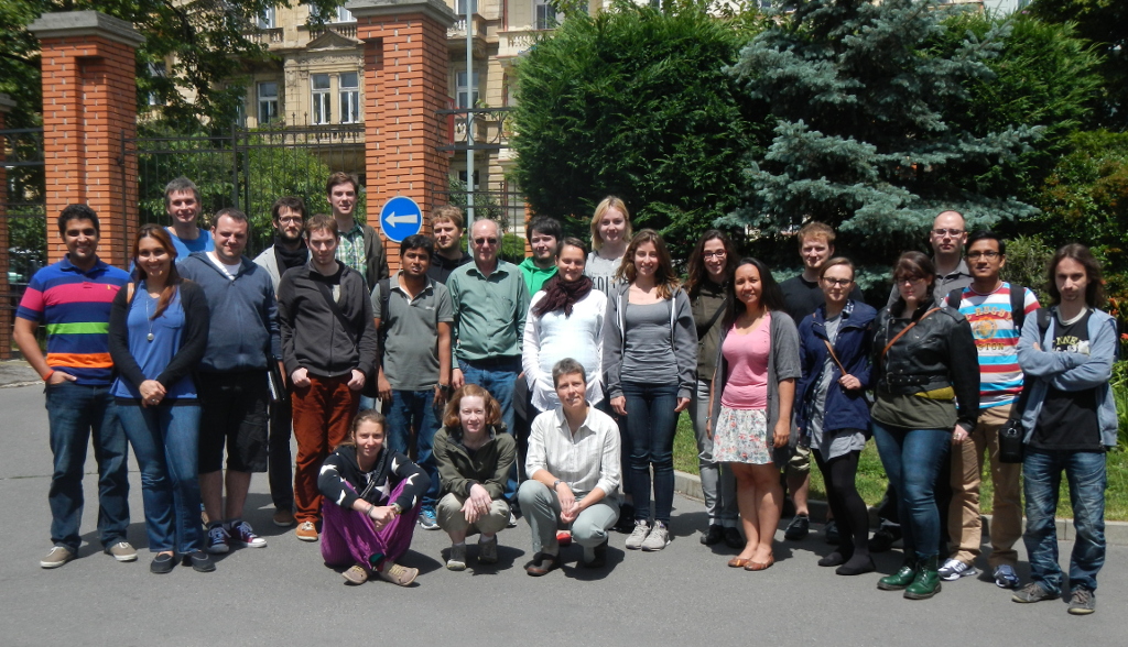 Attendees of older IAGA Schools